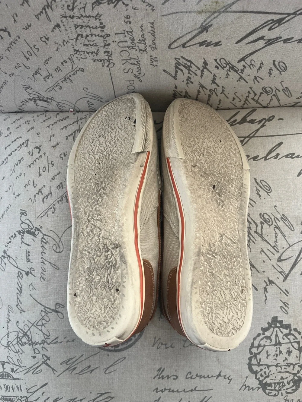 Mens Tommy Bahama slip on shoes Calderon Venetian Canvas Drivers